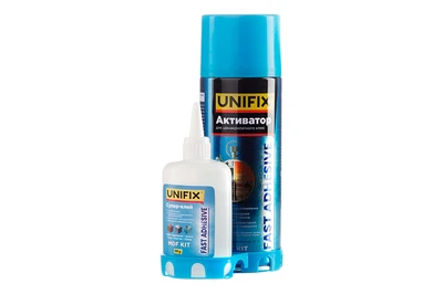 Клей с активатором Unifix 500мл + 125г (940041)