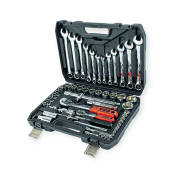 Набор инструмента 1/2",1/4" 61 шт с битами Strona
