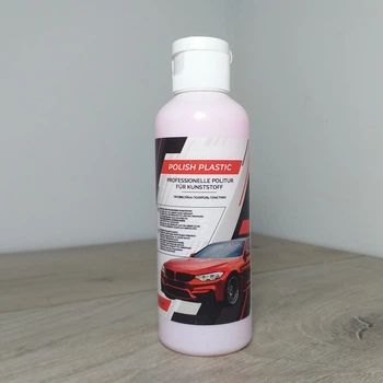 Восстановитель пластика Polish plastic BUBBLE GUM Средство для пластика 100 мл Восстановление покрытия Средство для пластика авто