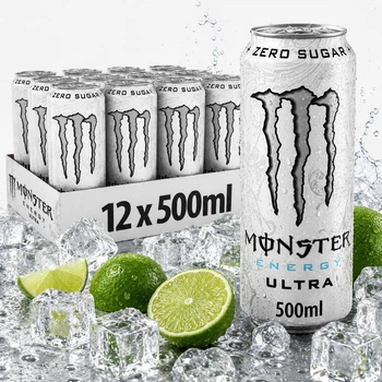 Упаковка безалкогольного енергетичного напою Monster Energy Ultra 500 ml х 12 енергетик