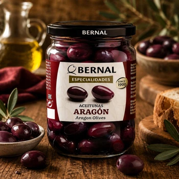 Оливки Bernal Aragon вяленые с косточкой 250 г