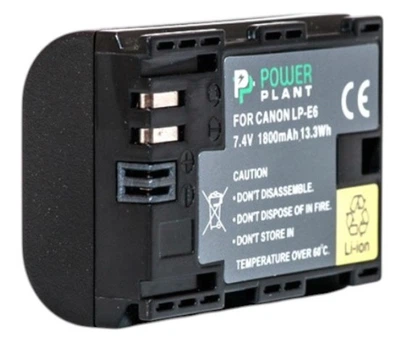 Акумулятор PowerPlant для Canon LP-E6 Chip (DV00DV1243)
