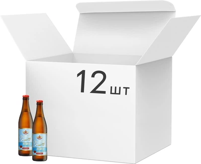 Упаковка пива Opillia Export Zero светлое безалкогольное фильтрованное пастеризованное 0.5% 0.5 л x 12 шт (4820158671886)