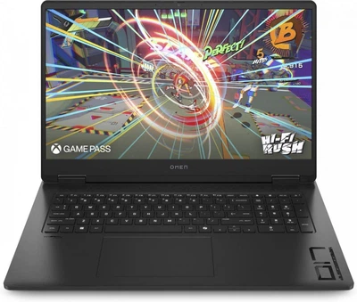 Ноутбук HP 17.3 Omen 17Z-DB1000 FHD IPS 144Hz/Ryzen 9 AI 365/64GB/2TB/RTX 5070/W11P/Shadow Black (A89YCAV Custom 64GB)