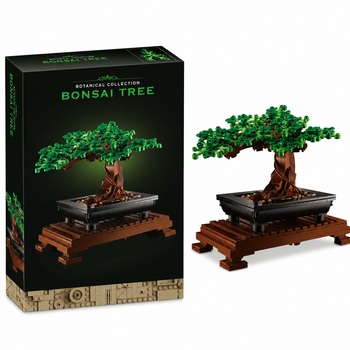 Конструктор 3D Botanicals Дерево Бонсай 878 деталей