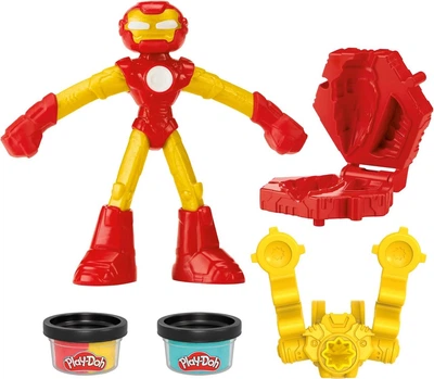 Игровой набор для лепки пластилин Play-Doh Железный человек G3106