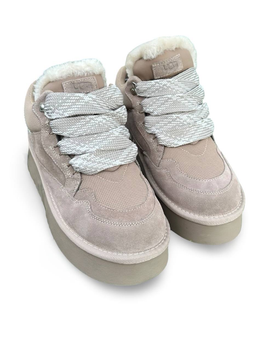 Жіночі Кросівки з Набивкою Ugg Lowmel Sneaker Beige 36