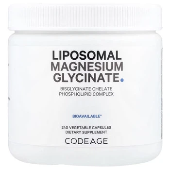 Магний Codeage Liposomal Magnesium Glycinate 240 растительных капсул