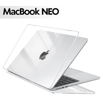 Чехол для макбук защитный Накладка для Macbook NEO 13 2026 прозрачный