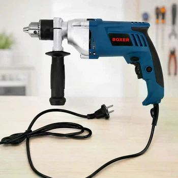 Дрель ударная электрическая с реверсом Boxer 2850 Вт 2800 об/мин (BX-3005)
