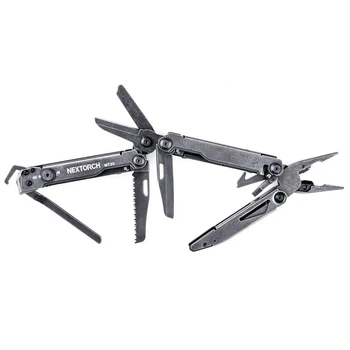 Мультитул Nextorch Pioneer MT20 14 функцій нержавіюча сталь 109х39х28 мм сірий