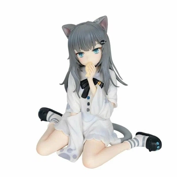 Фигурка Nachoneko Сидящая коллекционная модель из аниме 12 см