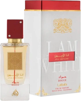 Woda perfumowana unisex Lattafa Ana Abiyedh Rouge 60 ml (6291107454412)
