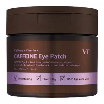 Патчи для кожи вокруг глаз с кофеином Vt Cosmetics Caffene Eye Patch 60 шт/110 мл