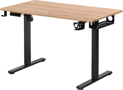Стол с электрорегулировкой высоты Mealux PowerDesk Lite XL Mahogany (арт. EVO-202 Lite Mahogany/B)