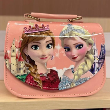 Сумка дитяча через плече Frozen «Холодне серце» рожева 17×13×6 см