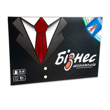 Настольная игра Бизнес 2-4 игрока для всей семьи картон 150 г украинская