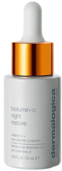 Serum do twarzy Dermalogica Biolumin-C Night Restore rozświetlające 25 ml (666151115002)