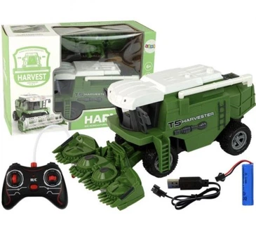 Комбайн на радиоуправлении Harvest для детей и взрослых игрушечный трактор с пультом управления