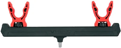 Підставка для вудилища Nytro Steady Sliding Double Duo Back Rest для 2 фідерних вудилищ, регулювання ширини рогачика