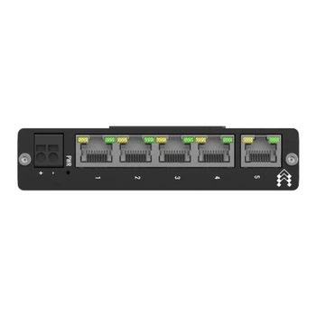 Коммутатор 5 портов неуправляемый Teltonika TSW010 с монтажом на DIN-рейку
