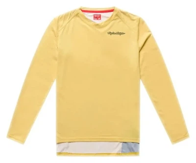 Джерсі TLD WOMENS LILIUM PRO LS JERSEY; MONO [BUTTER] M (OBOD_334027013)