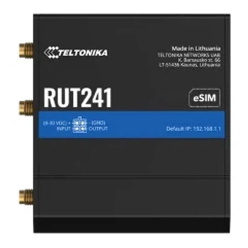 Промышленный сотовый маршрутизатор Teltonika RUT241 c 4G LTE, Wi-Fi