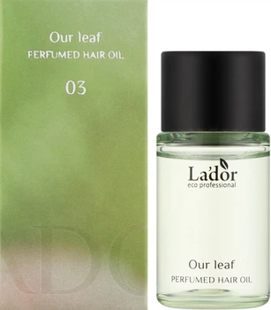 Мініатюра парфумована олія для волосся La'dor Perfumed Hair Oil Our Leaf 10 мл (8809982980209)