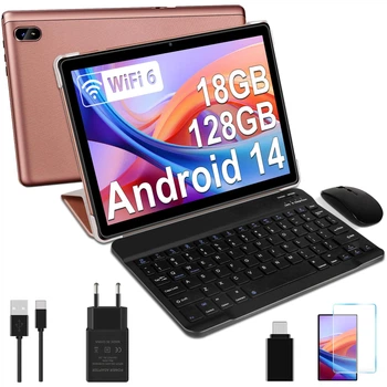Планшет 10.1'' DMOAO D3 4+14/128Gb 8 ядер Android 14 6000 mAh Чорно-рожевий (102178189)