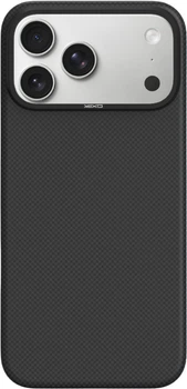 Etui plecki Yaxo Aramid Fiber Ultra Slim Case do Apple iPhone 17 Pro Dusty Black (YMAAFUSKCI17P01B)