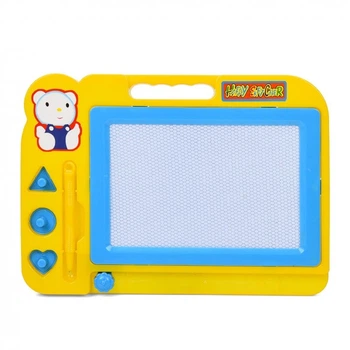 Дитяча дощечка для малювання 200H (Yellow) 3 печатки, ручка-стилус