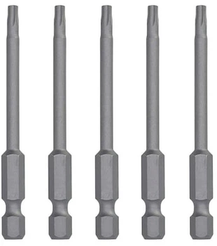 Zestaw końcówek udarowych DeWalt TORX T15 70 mm 5 szt (DT7291-QZ)