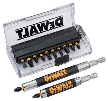 Zestaw końcówek udarowych DeWalt FLEXTORQ Torsion z uchwytem 14 szt (DT70512T-QZ)