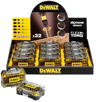 Zestaw końcówek udarowych DeWalt FLEXTORQ 32 szt (DT70523TM-QZ)