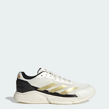 Мужские кроссовки Courtquick Padel adidas KI3590 42 (8 UK) золотой (4069987520419)