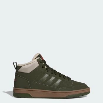 Кроссовки Rapid Court Mid Winterized adidas KI3908 41.5 (7.5 UK) зеленый (4069987700170)