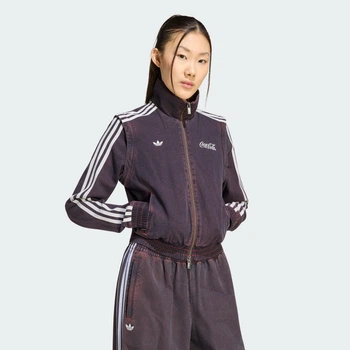 Жіноча джинсова куртка FIREBIRD REG DENIM adidas KY7693 (M) чорний (4069991563655)