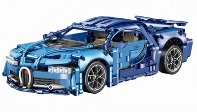Конструктор Lianhe Chuangxiang Bugatti Buga 1:14 1300 деталей
