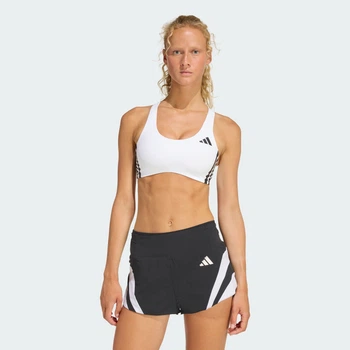 Женское бра Adizero Run Medium Support adidas KA2799 (L (A-B)) белый (4068822544672)