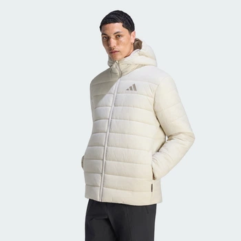 Мужская куртка Terrex Multi Essentials CLIMAWARM Insulated Hooded adidas KX4224 (S) бежевый (4069996520509)