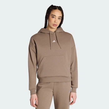 Женское худи Essentials Small Logo Feel Cozy adidas KF8400 (L) бежевый (4069997506182)