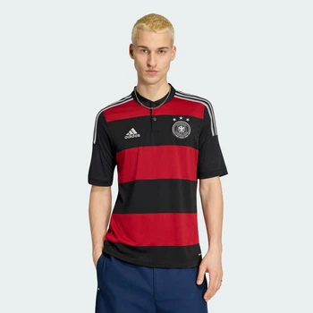 Мужское выездное джерси Germany Away 2014 adidas JZ6959 (2XL) черный (4068816876178)