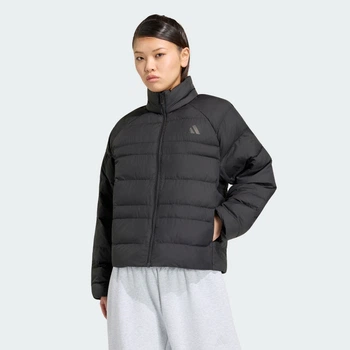 Женская куртка ESSENTIALS PACKABLE INSULATED adidas KF2715 (XL) черный (4068805043628)