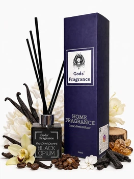 Аромадифузор з ароматом Yves Saint Laurent Black Opium. Парфумований аромадифузор для дому (N-012WH)
