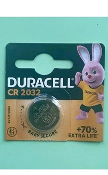 Батарейка Duracell 2032 екстра +70% 1шт