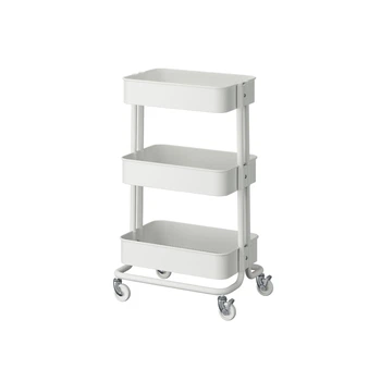 Візок на колесах, білий, 35x45x77 см IKEA RÅSKOG 305.867.83