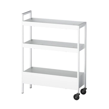 Візок білий, 50,5x19x67 см IKEA NISSAFORS 406.029.85