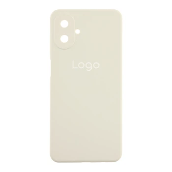 Чехол-накладка Liquid Silicone (AA) с защитой на камеру для Samsung Galaxy A07 White