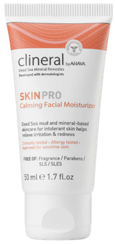 Krem do twarzy Ahava Clineral Skinpro łagodzący 50 ml (697045010127)
