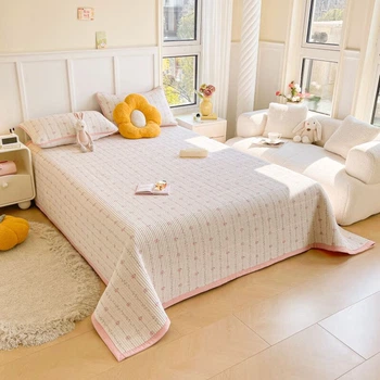 Покривало Hodo A-Class Bubble Cotton Quilted для одномісного літнього ліжка в гуртожитку з двоспальним потовщеним покриттям 150x200 см Muge